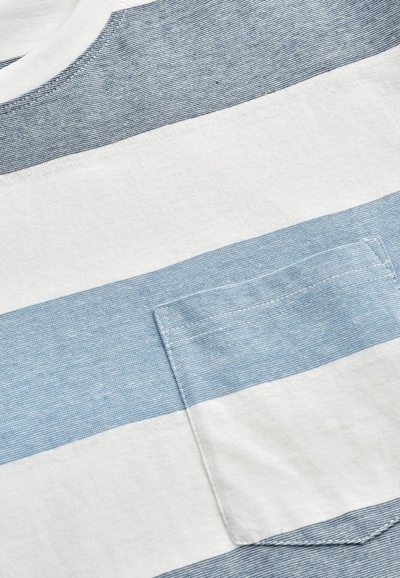 T-shirt med brede striber Johannes