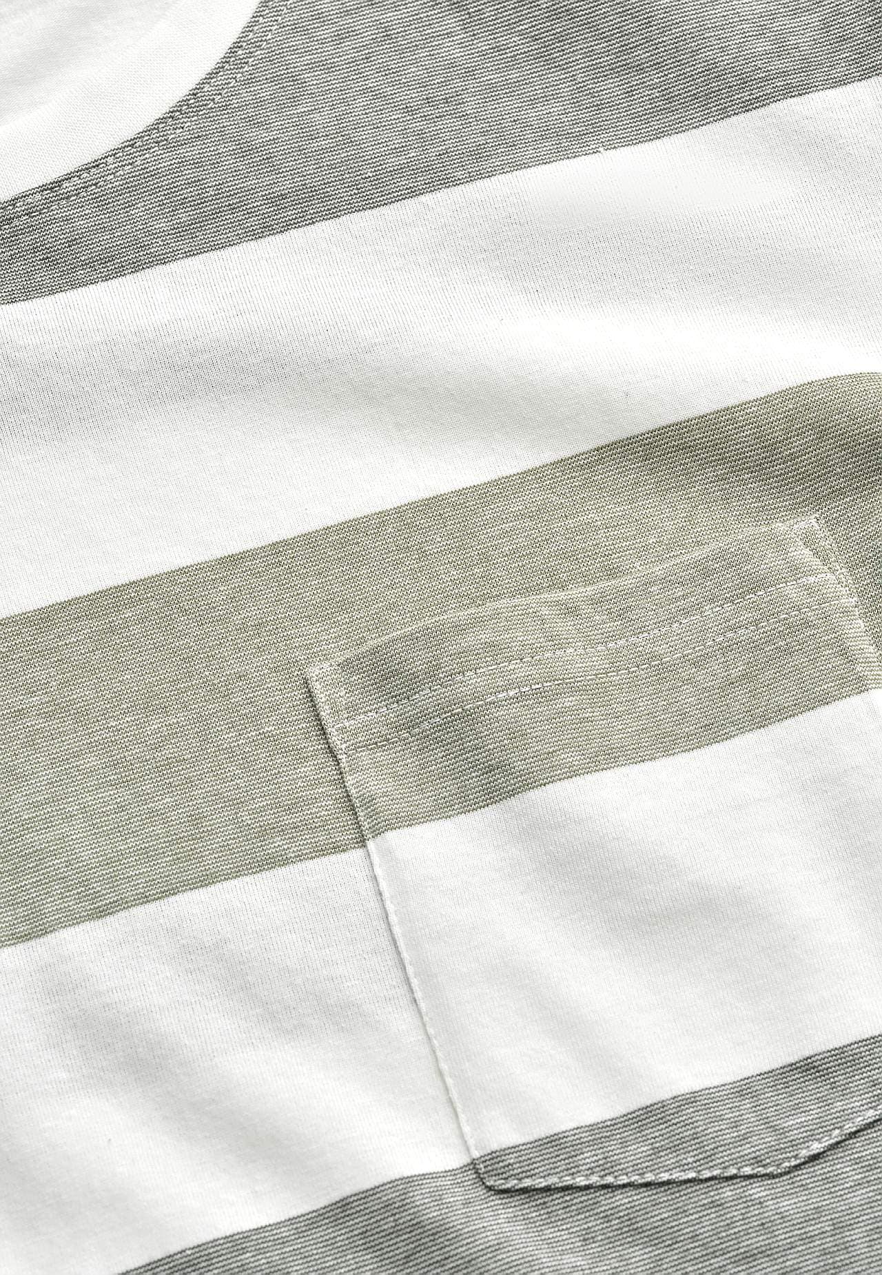 T-shirt med brede striber Johannes