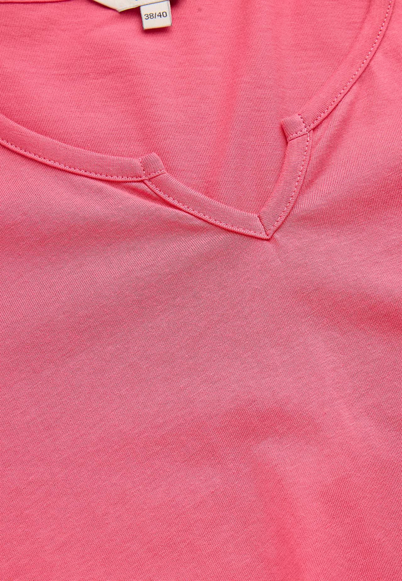 Jerseytop med 3/4 lange ærmer