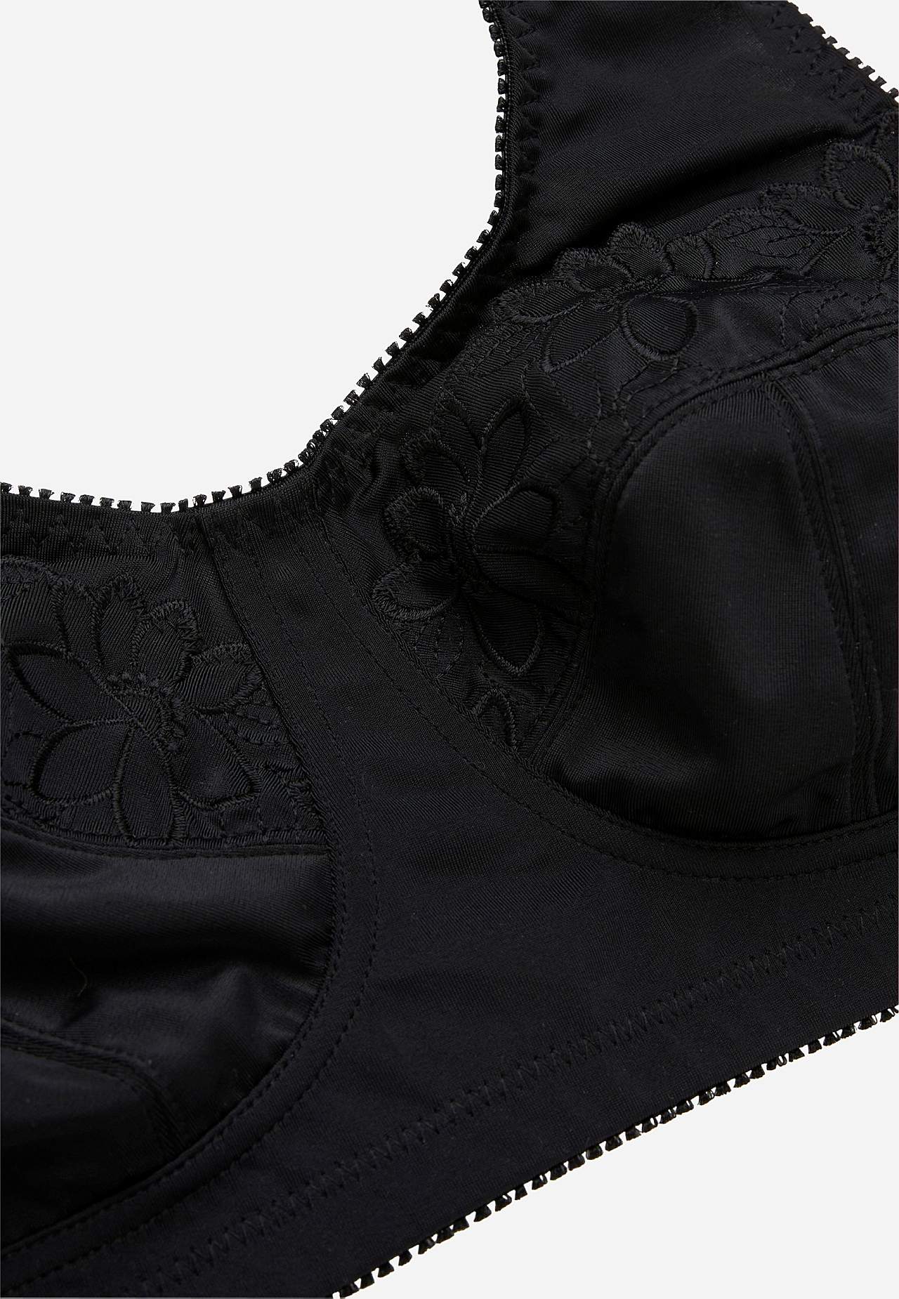 Soft BH med broderi