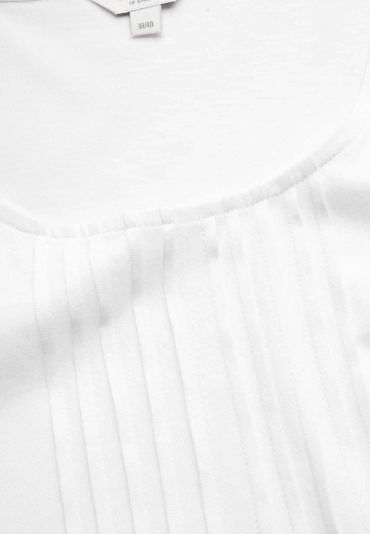Tanktop med dekorativ fold
