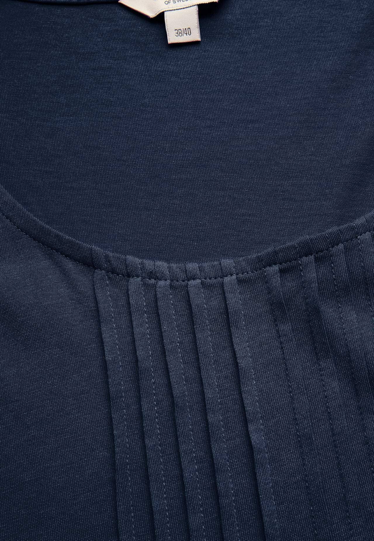 Tanktop med dekorativ fold