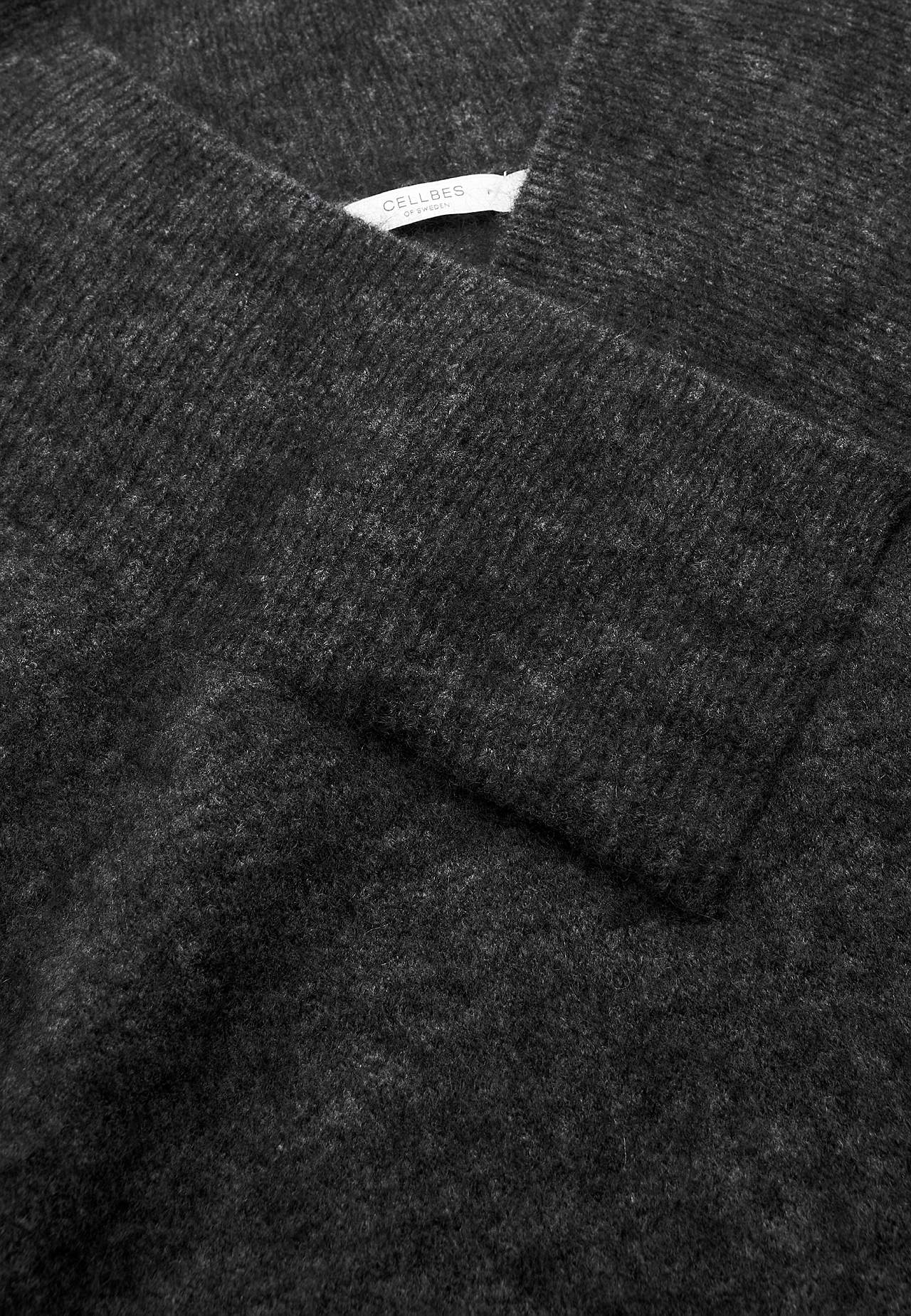 Trøje Premium i mohair- og uldblanding