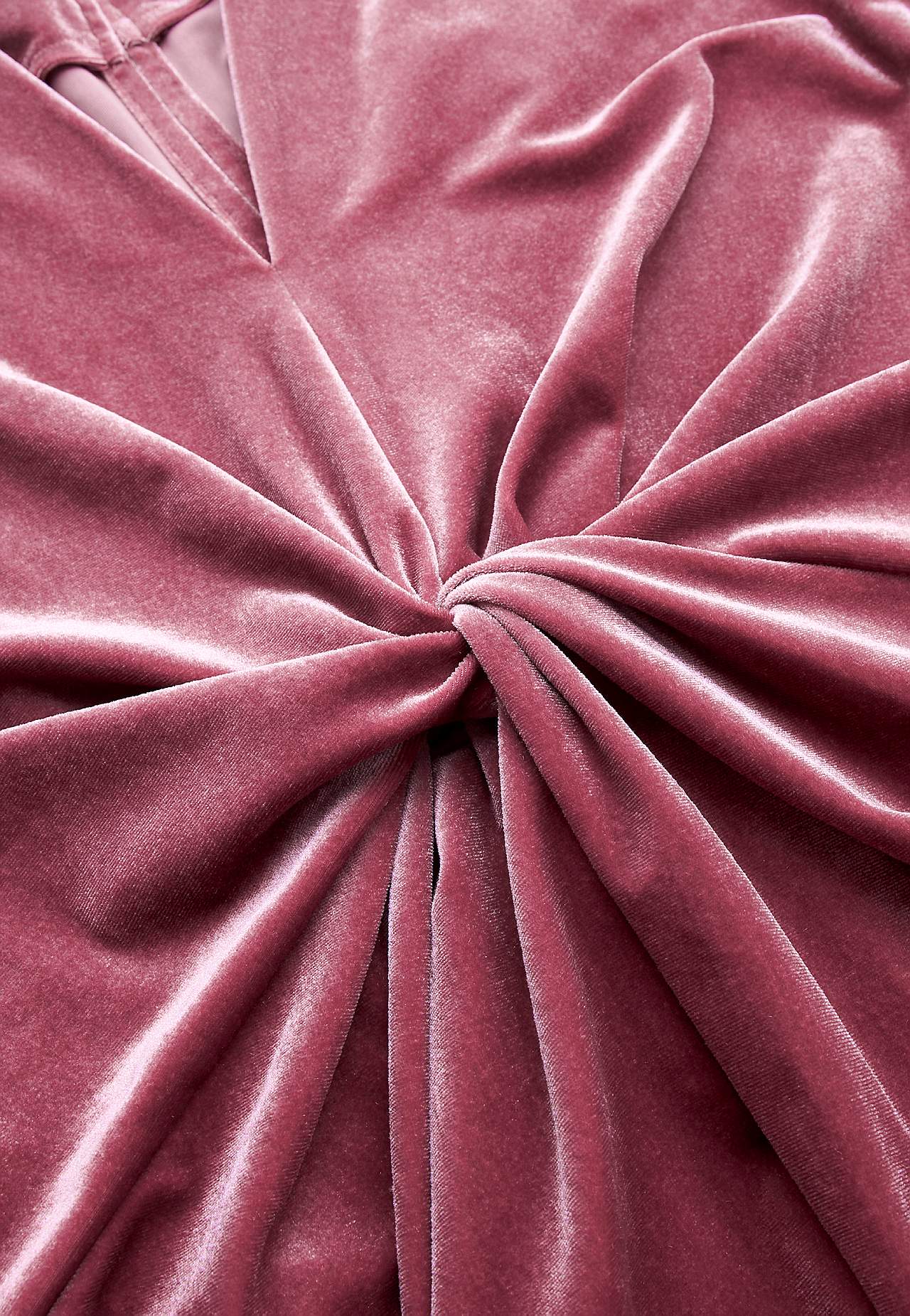 Elegant kaftankjole i velour
