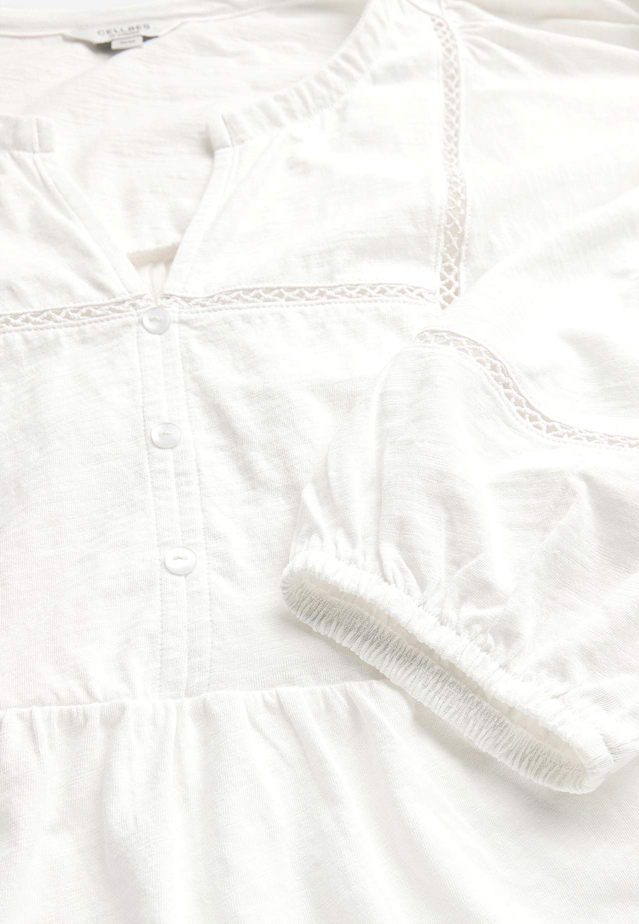 Jerseytop med boho stil