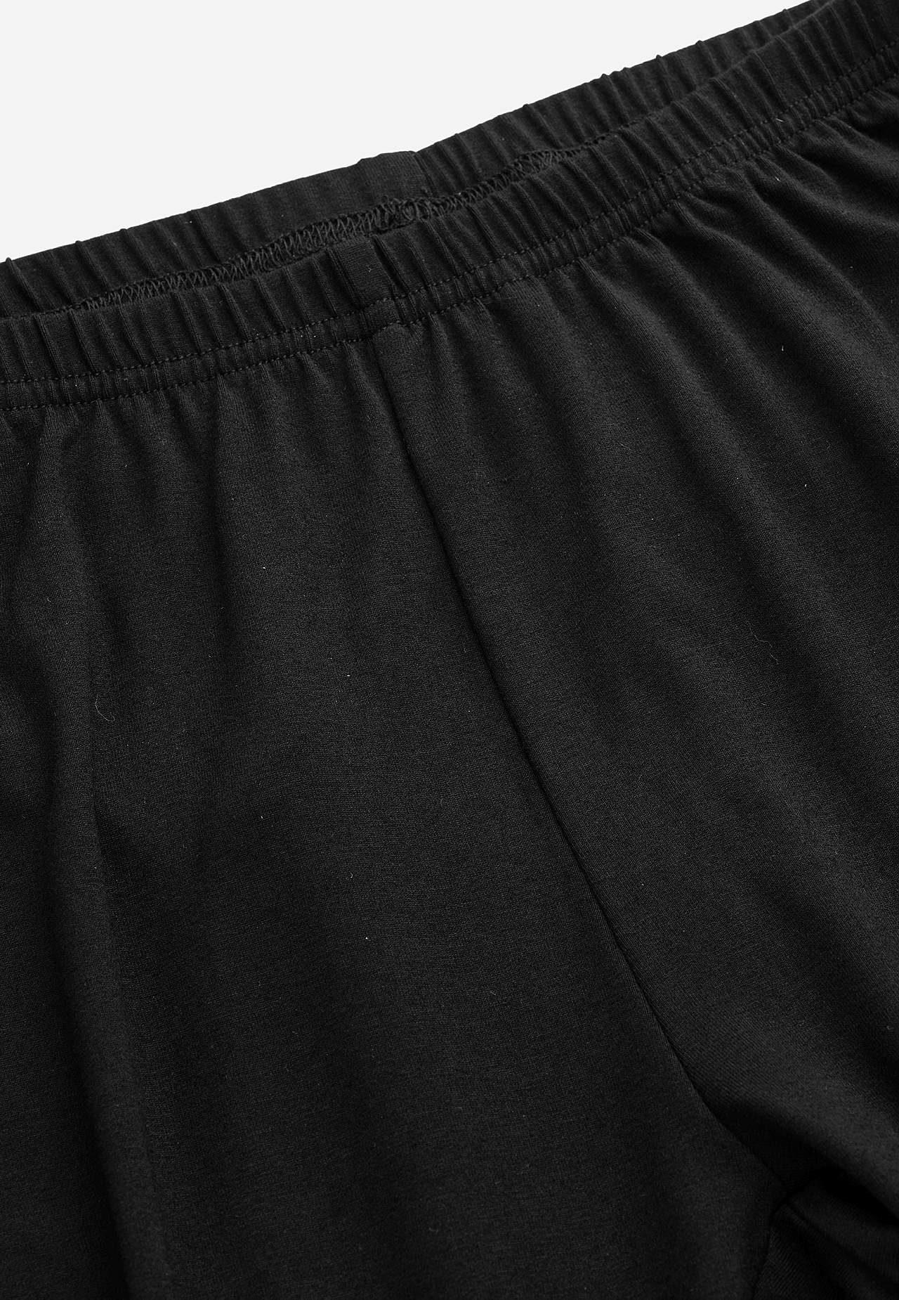Elastiske jerseyleggings