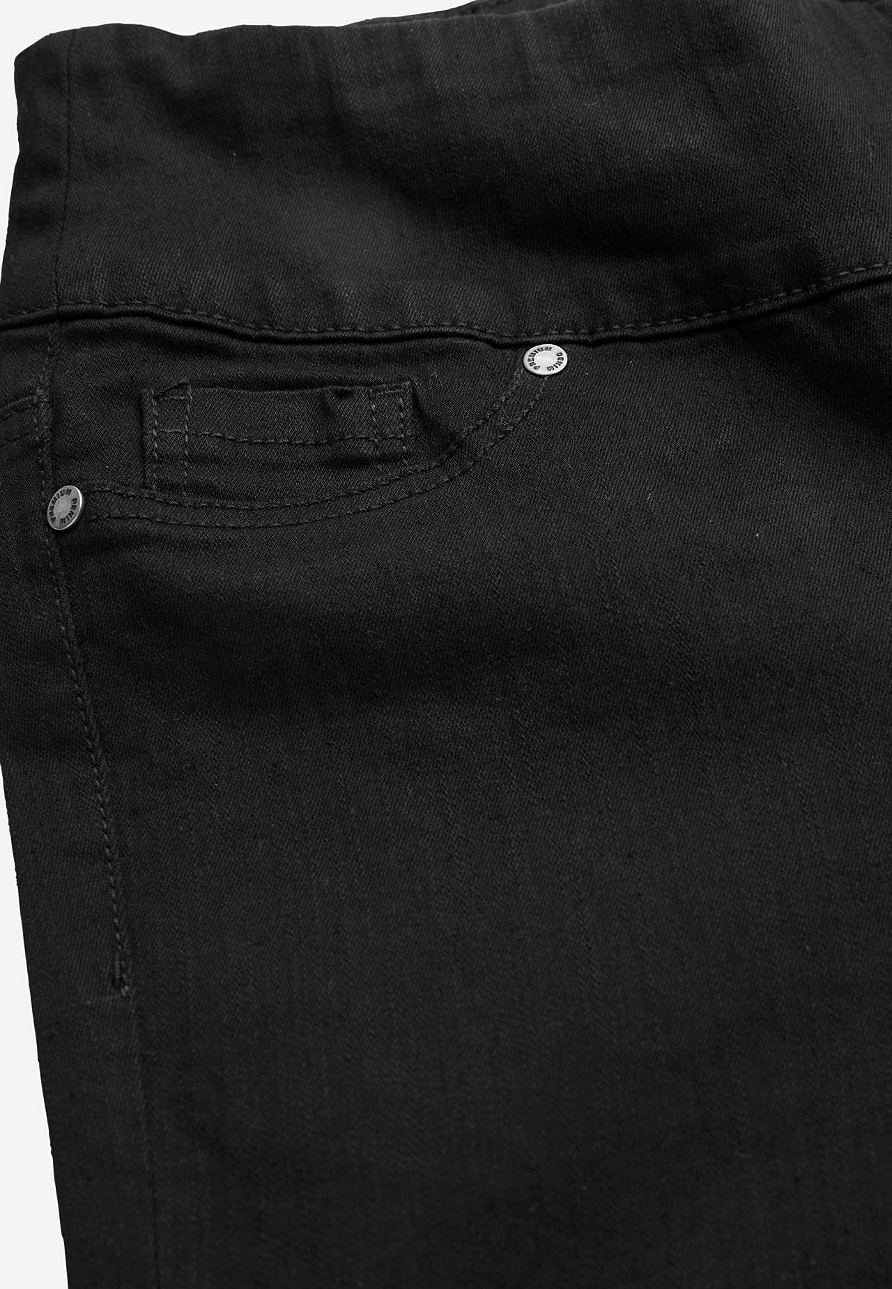 Superkomfortable ankeljeans i denim