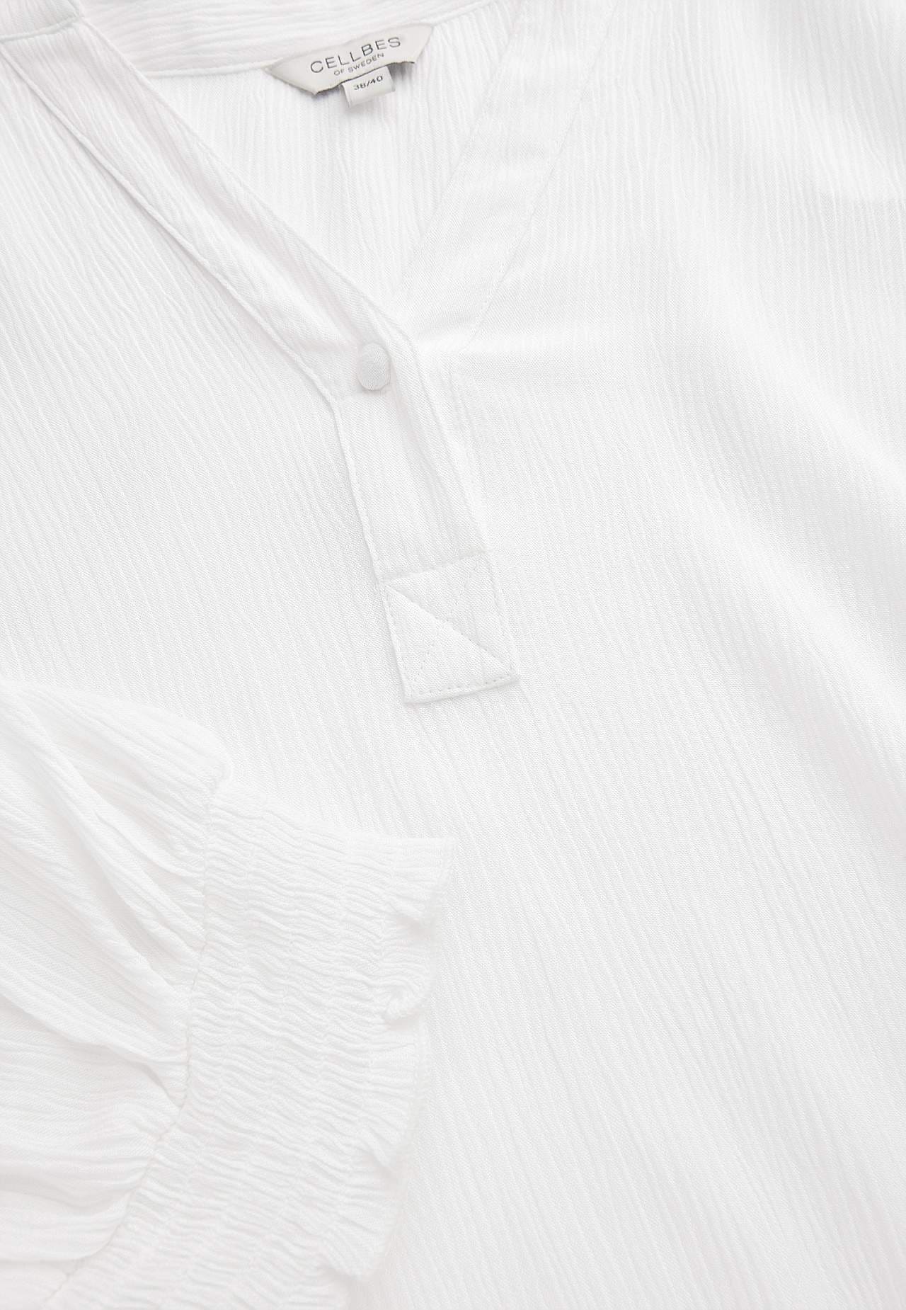 Kreppet bluse