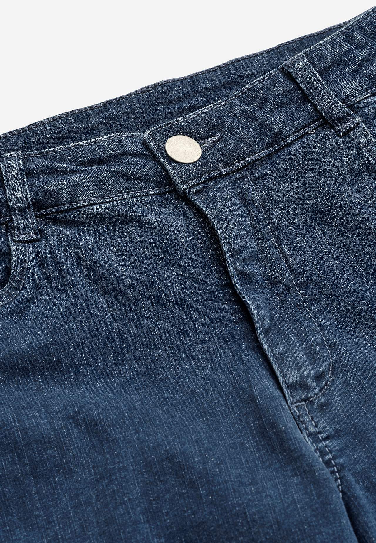 Elastiske ankeljeans