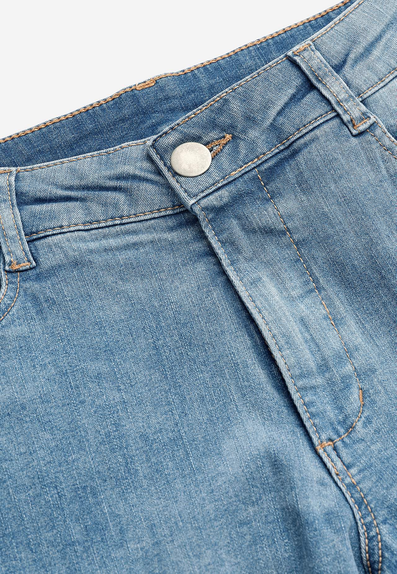 Elastiske ankeljeans