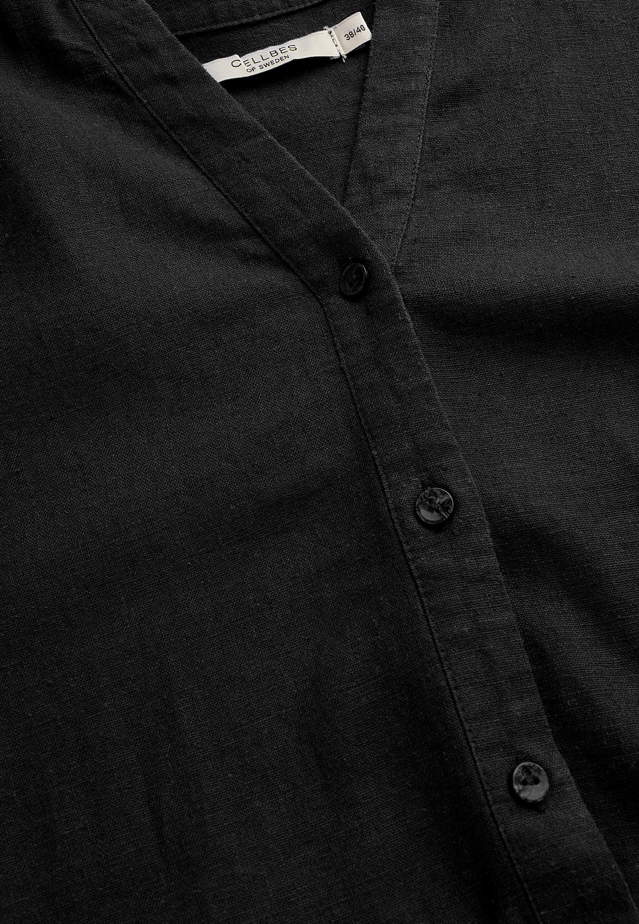 Bluse i hørblanding
