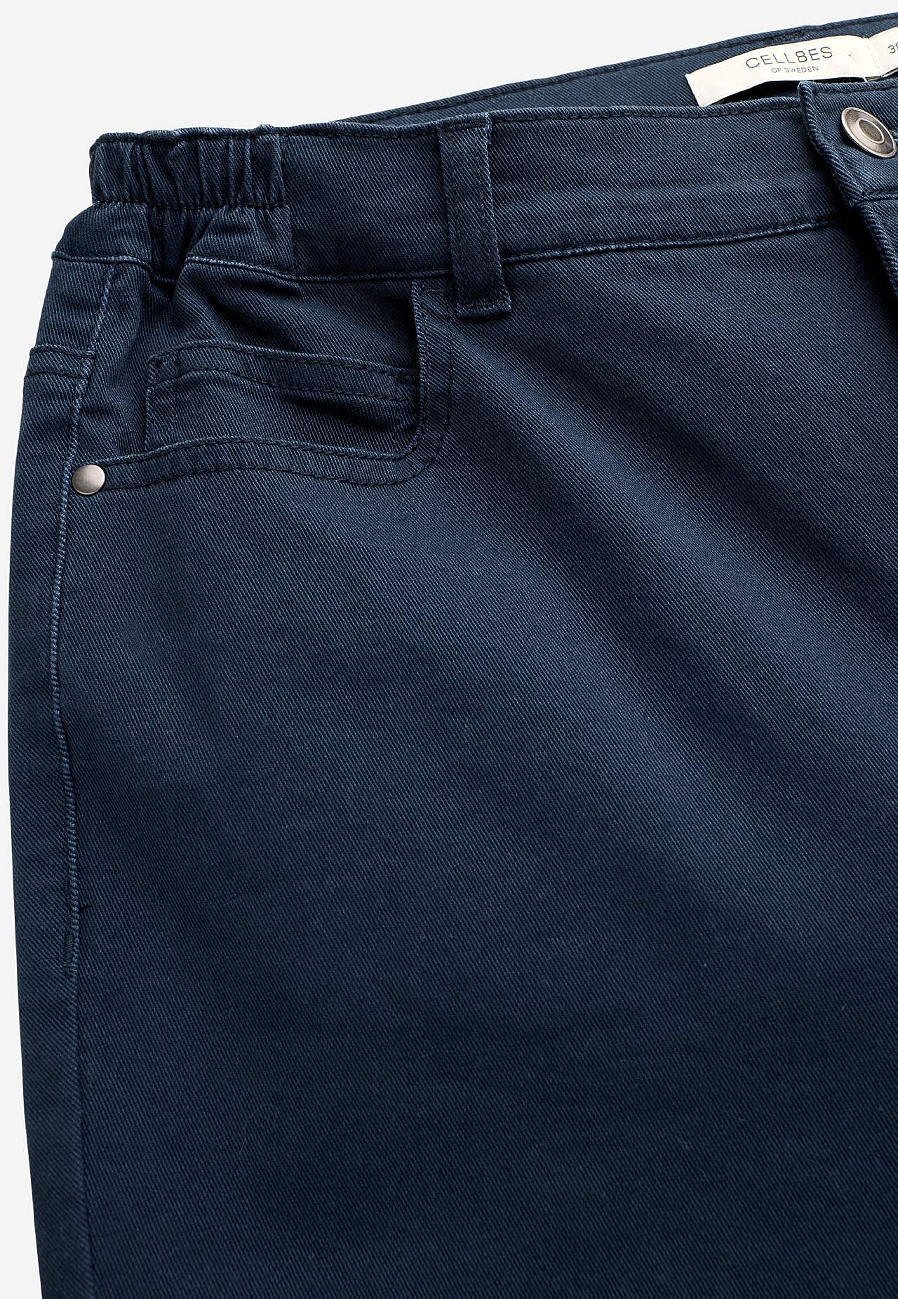 Jeans med elastisk talje