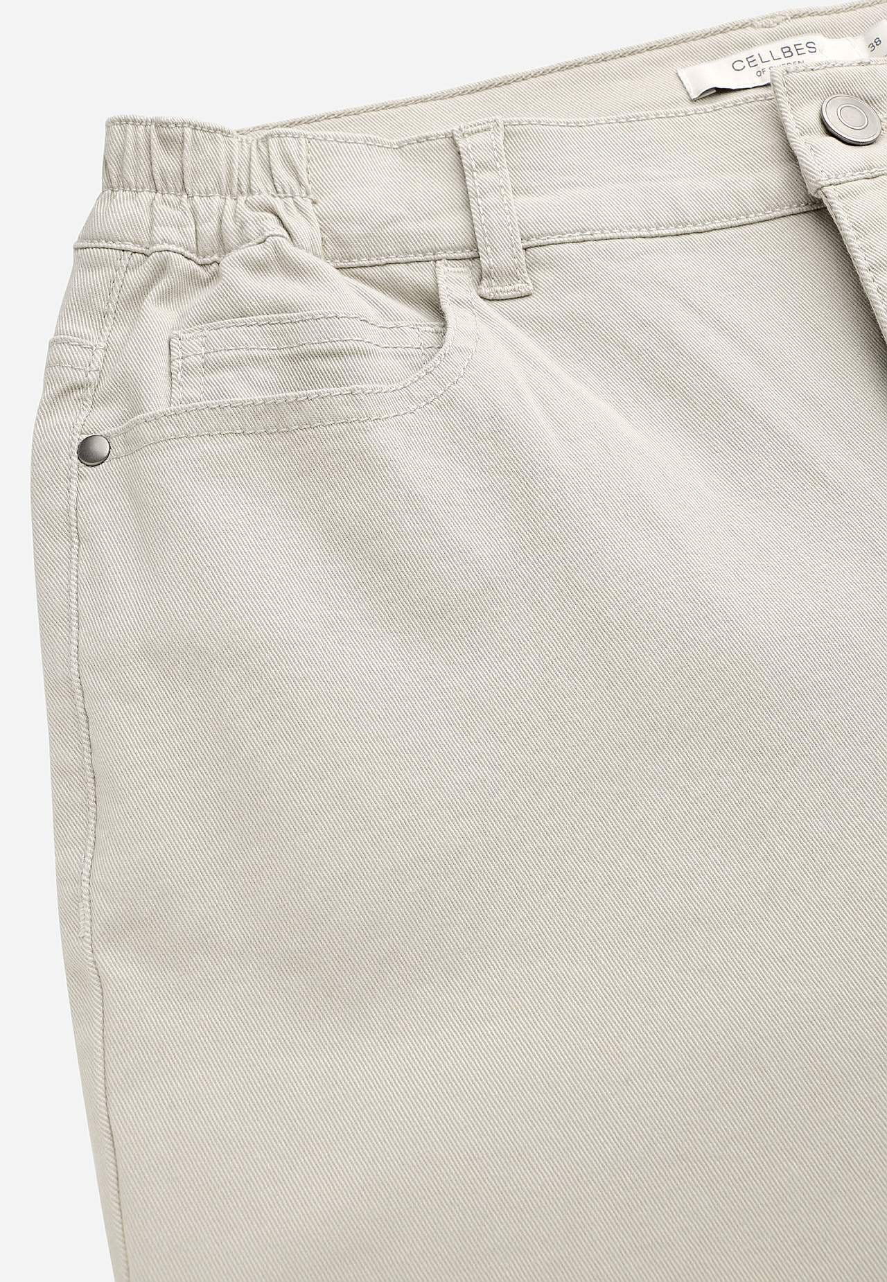 Jeans med elastisk talje