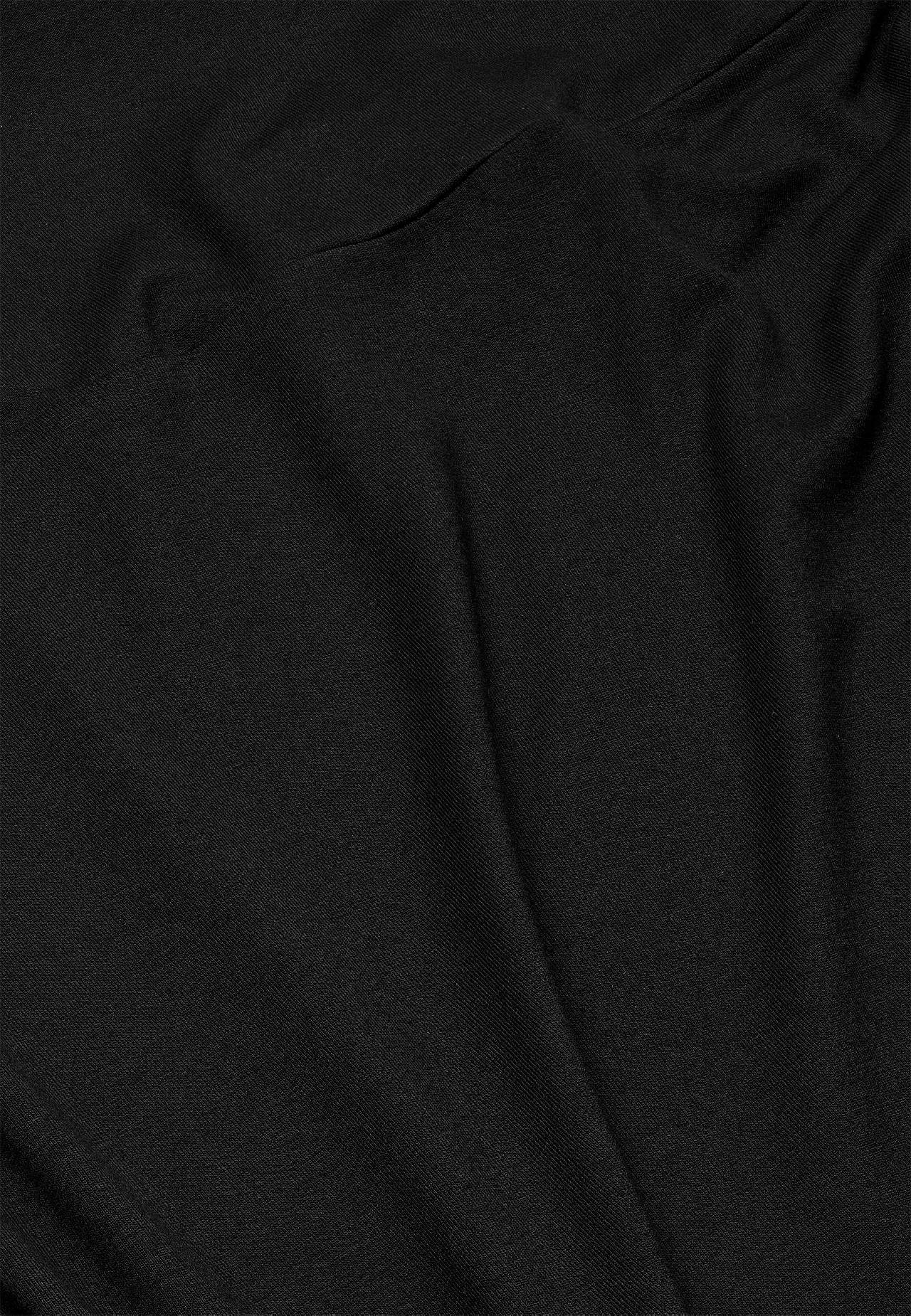 Lang jerseynederdel med svaj