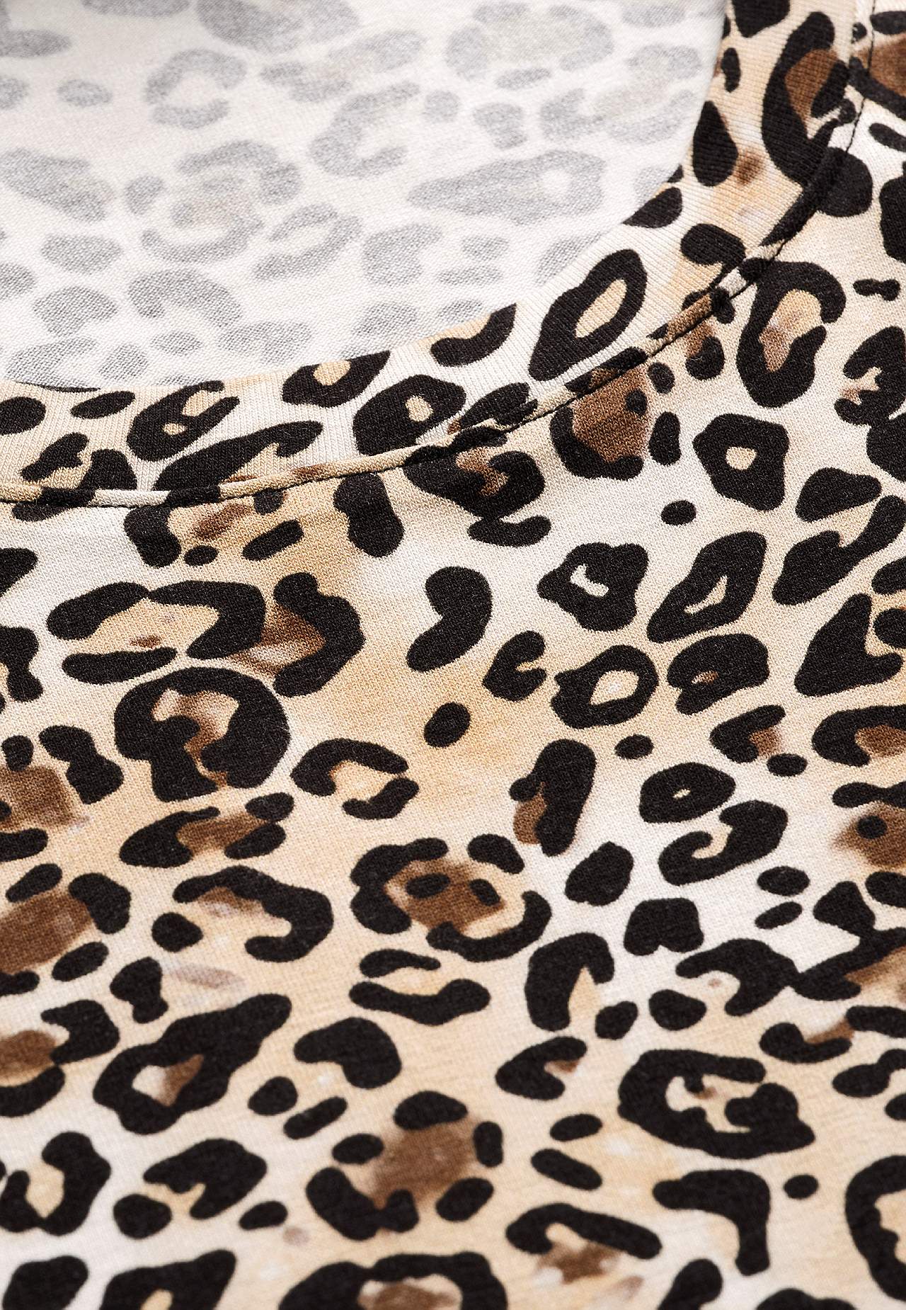 Leopard jerseytop