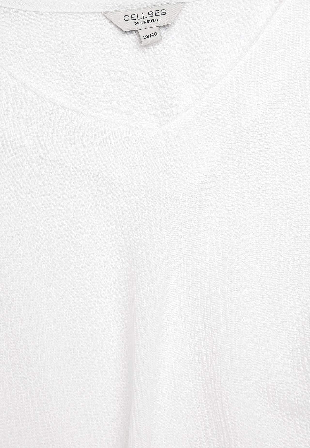Bluse i viskosecrepe