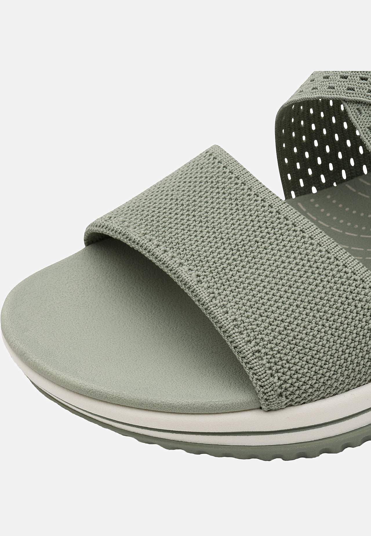 Sandal med elastikremme