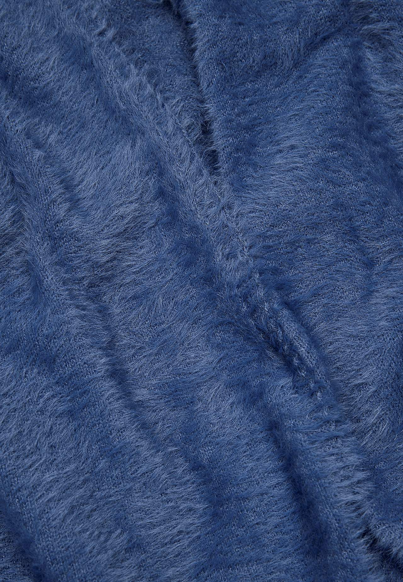 Strikket, åben cardigan