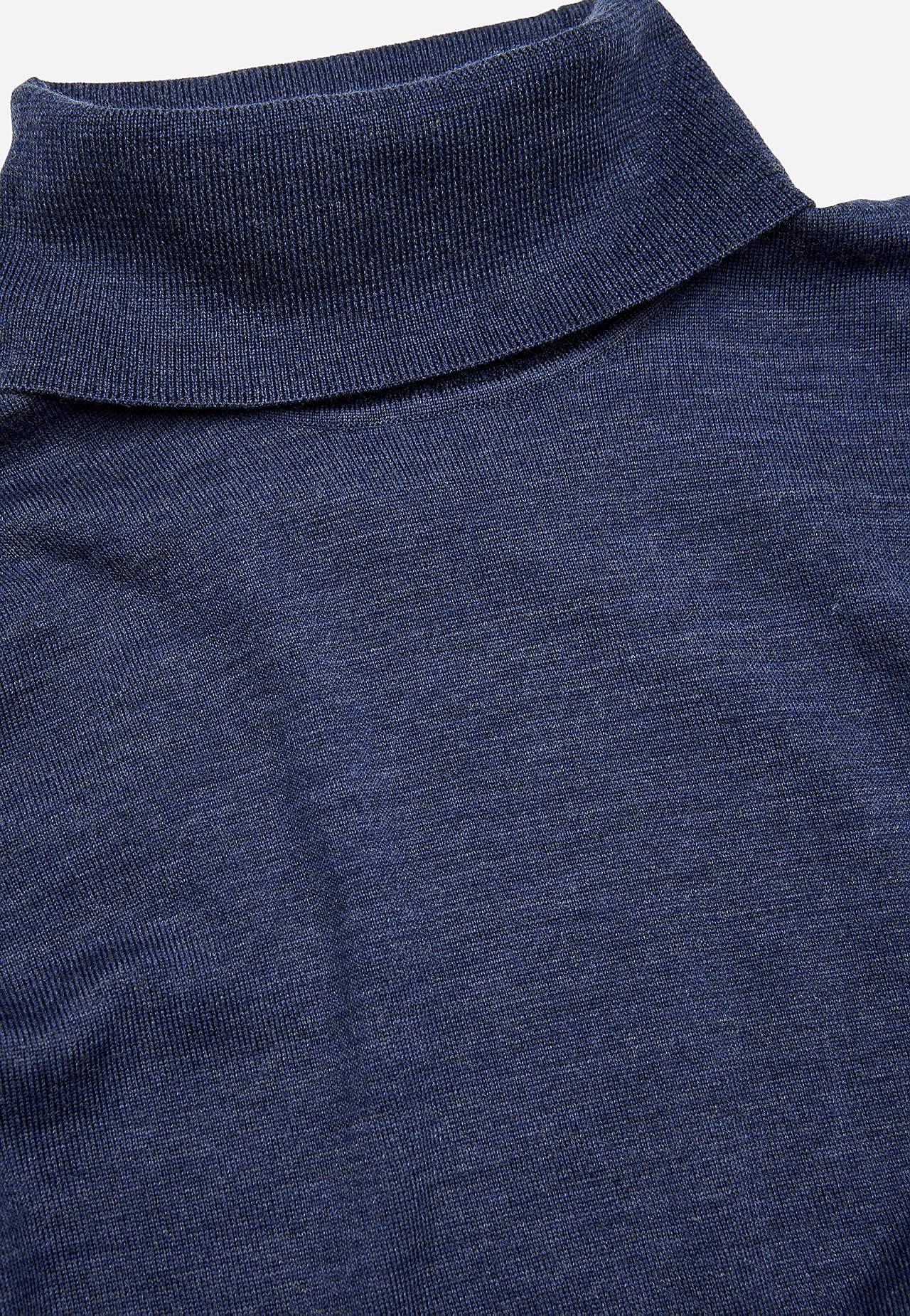 Turtleneck Premium trøje i merinould
