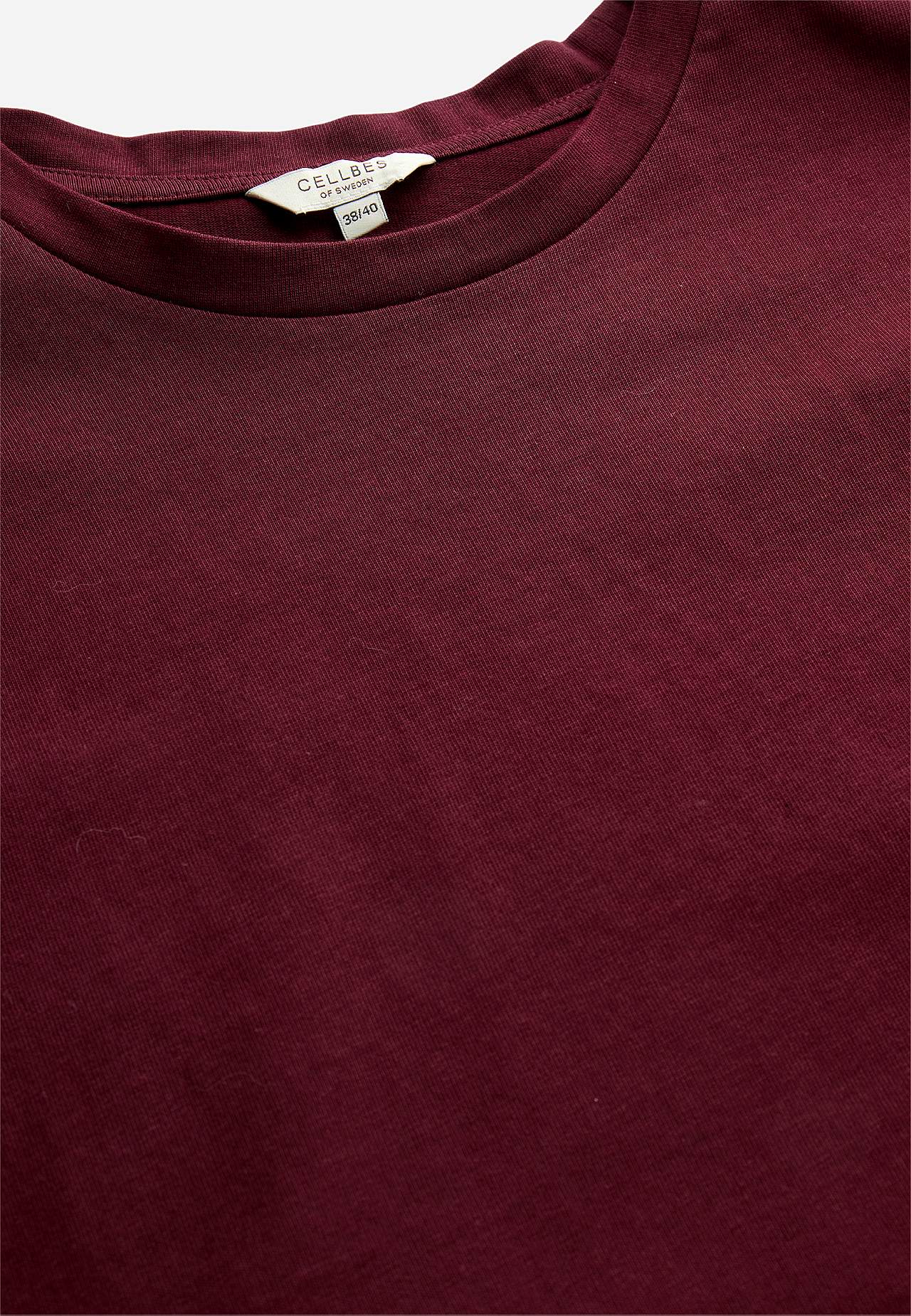 T-shirt i kraftig bomuldsjersey