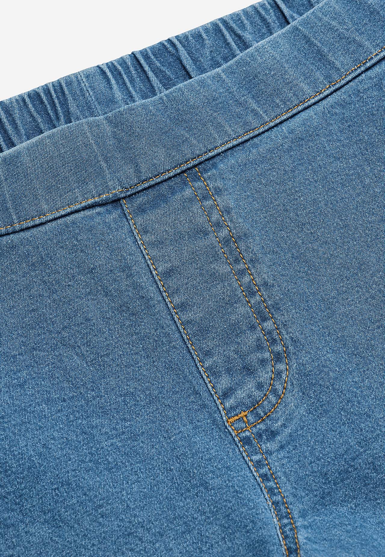 Elastiske, smalle jeggings
