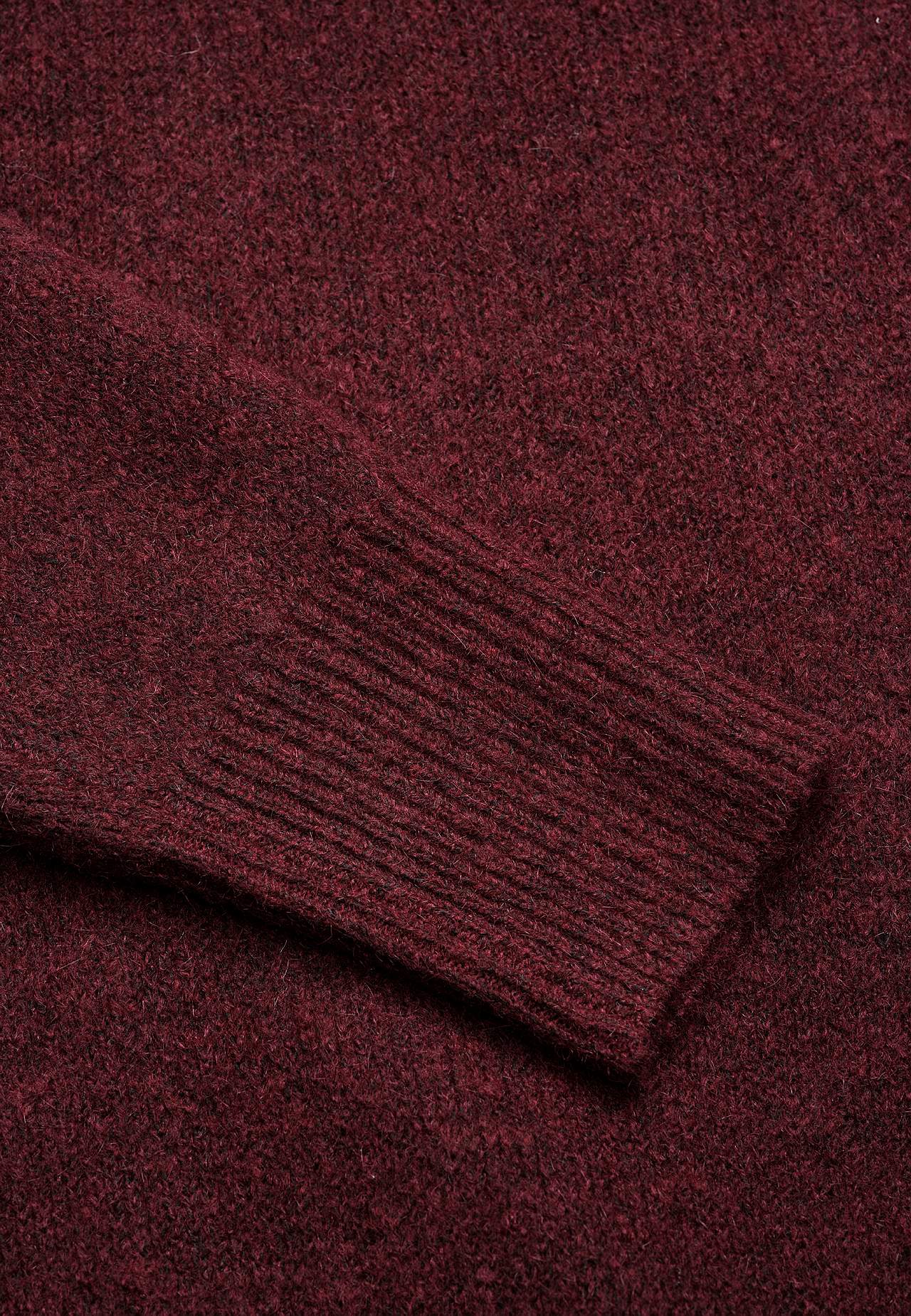 Strikket tunika med slidser