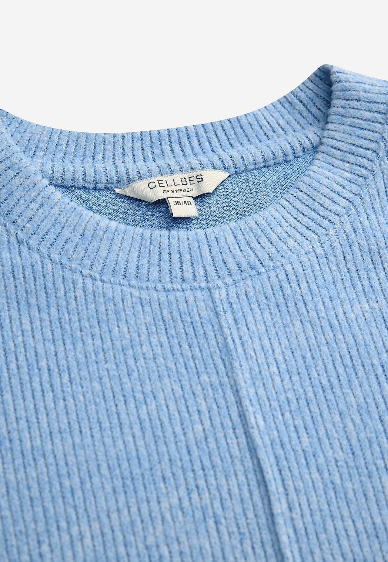 Superblød trøje med dekorativ midtersøm Beata