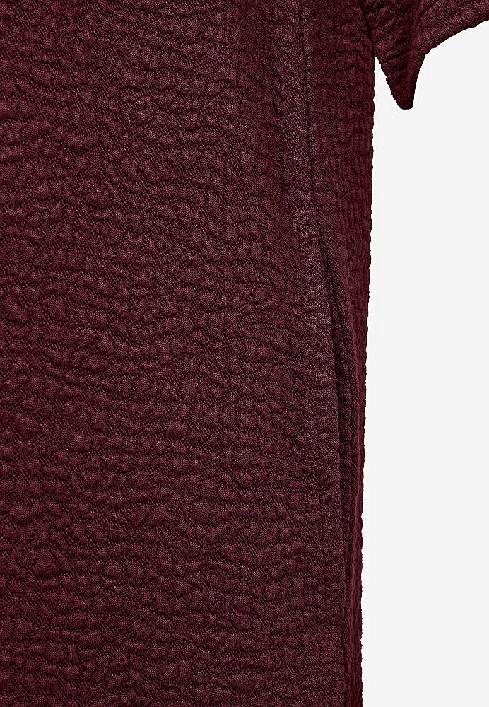 Strukturmønstret jerseykjole