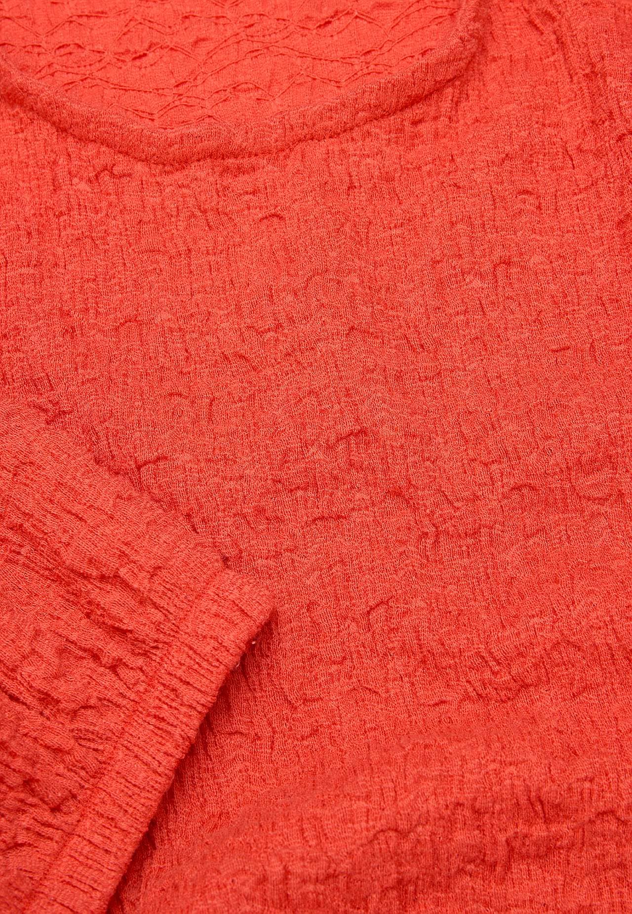 Jerseykjole med struktur