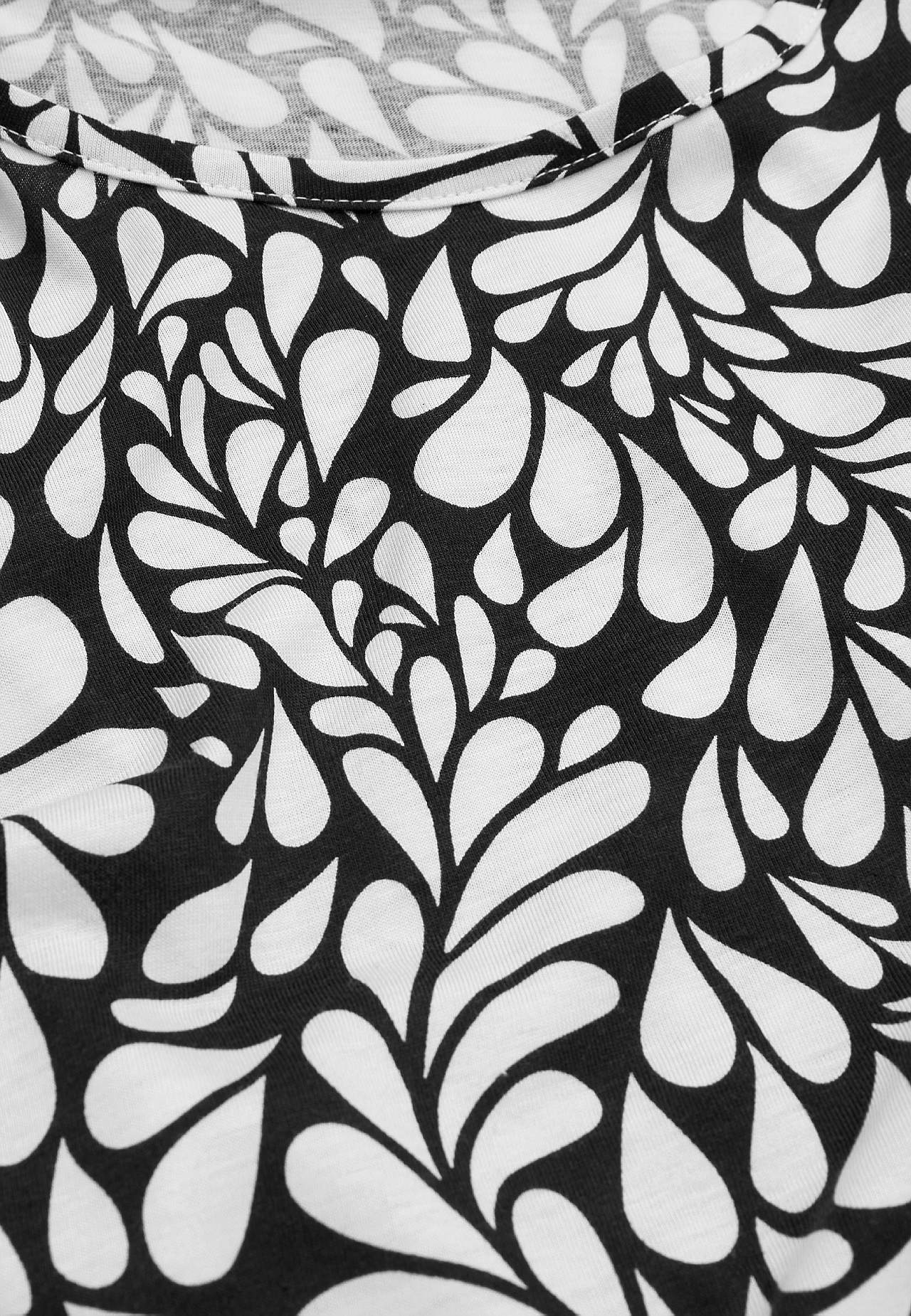 Jerseykjole med volant