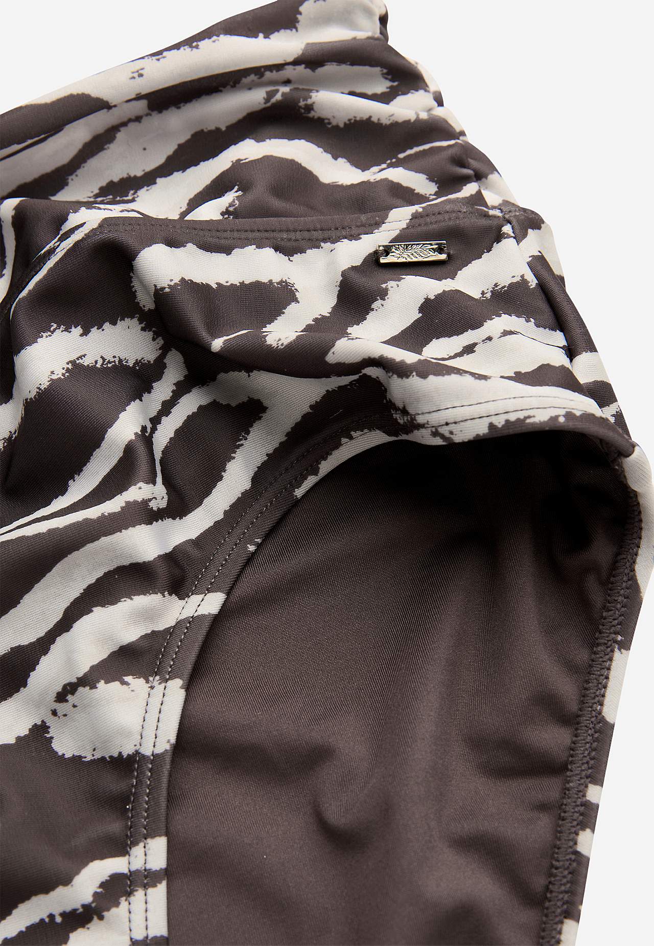 Bikinitrusse med foldbar kant ved taljen Amalfi