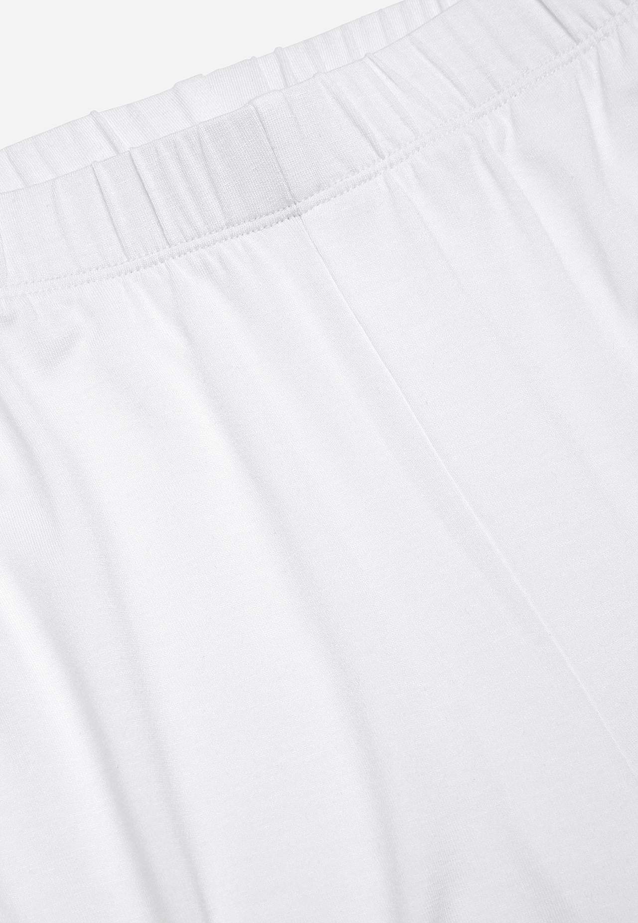 Capri leggings med sideslidser