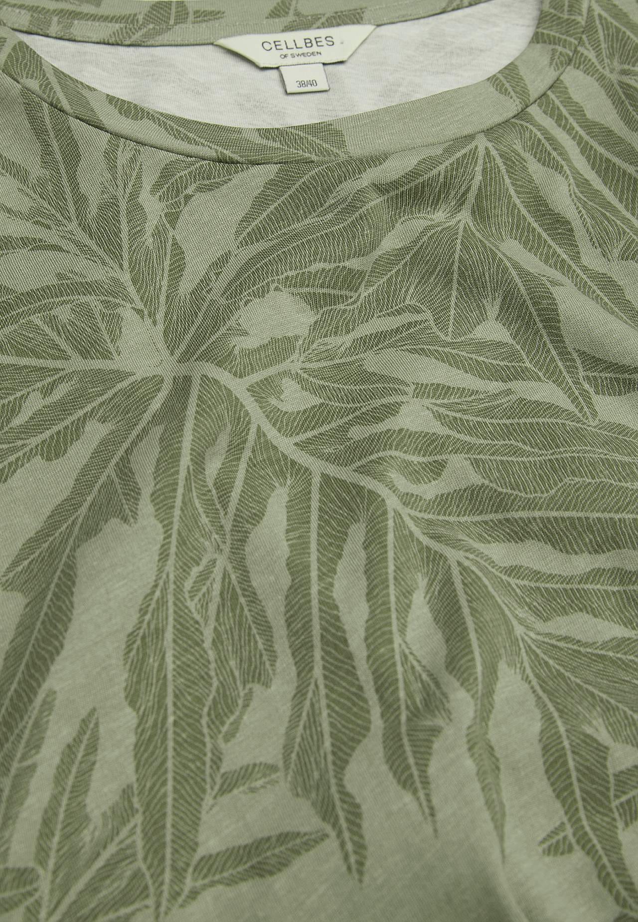 Kjole i økologisk bomuld med lommer