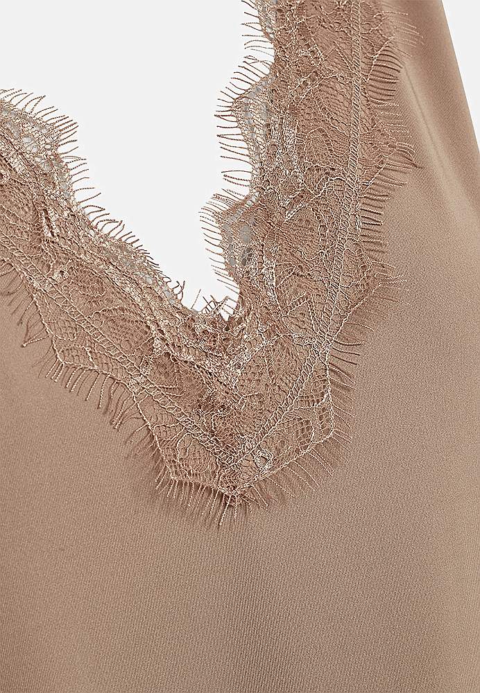 Jerseysinglet med blonde