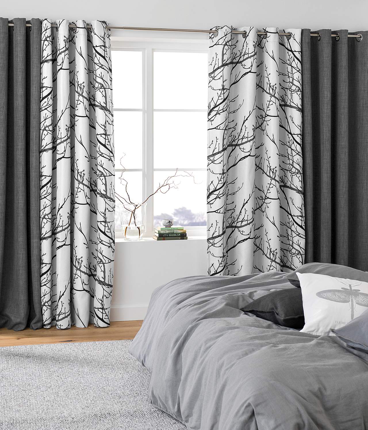 Mørklægningsgardin Ellen 2-pack