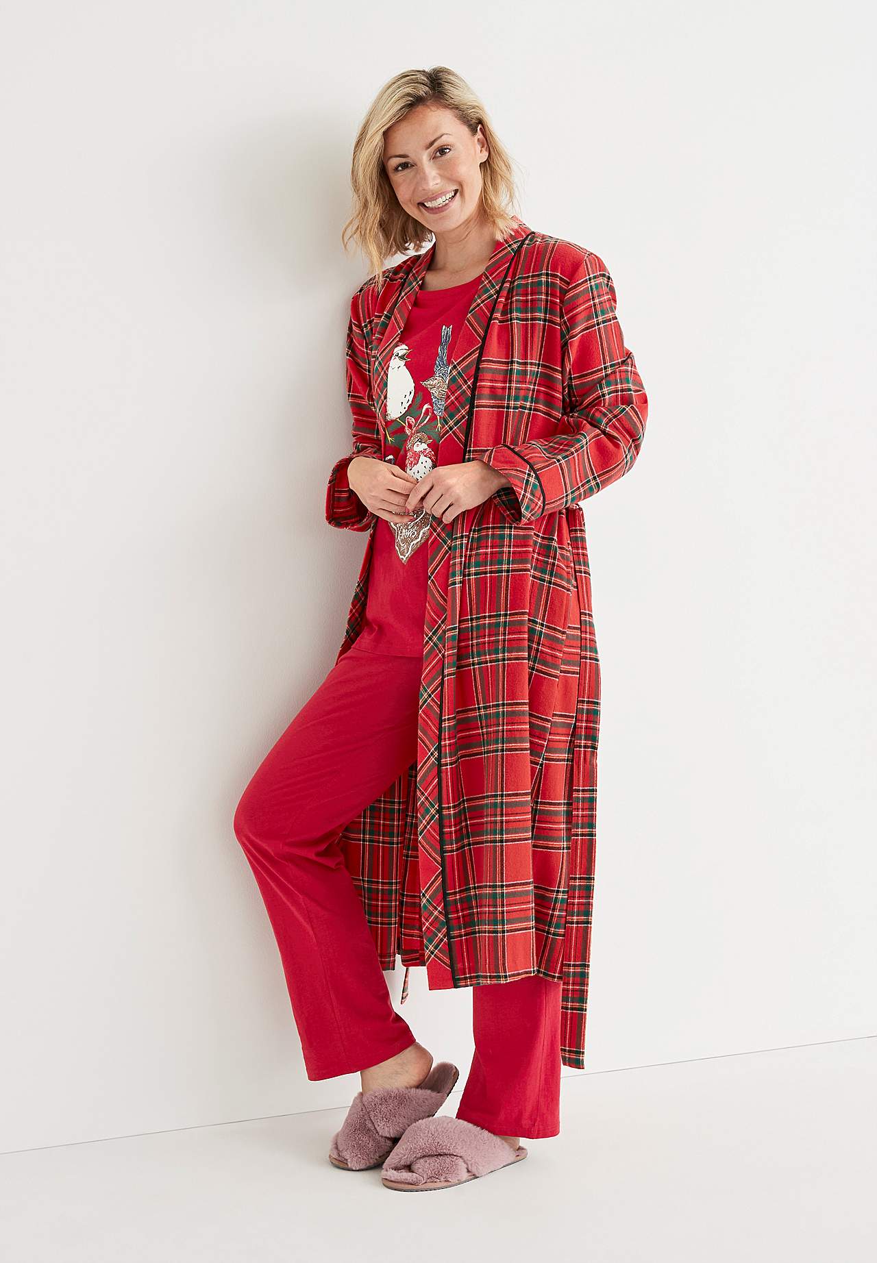 Pyjamas med julemotiv