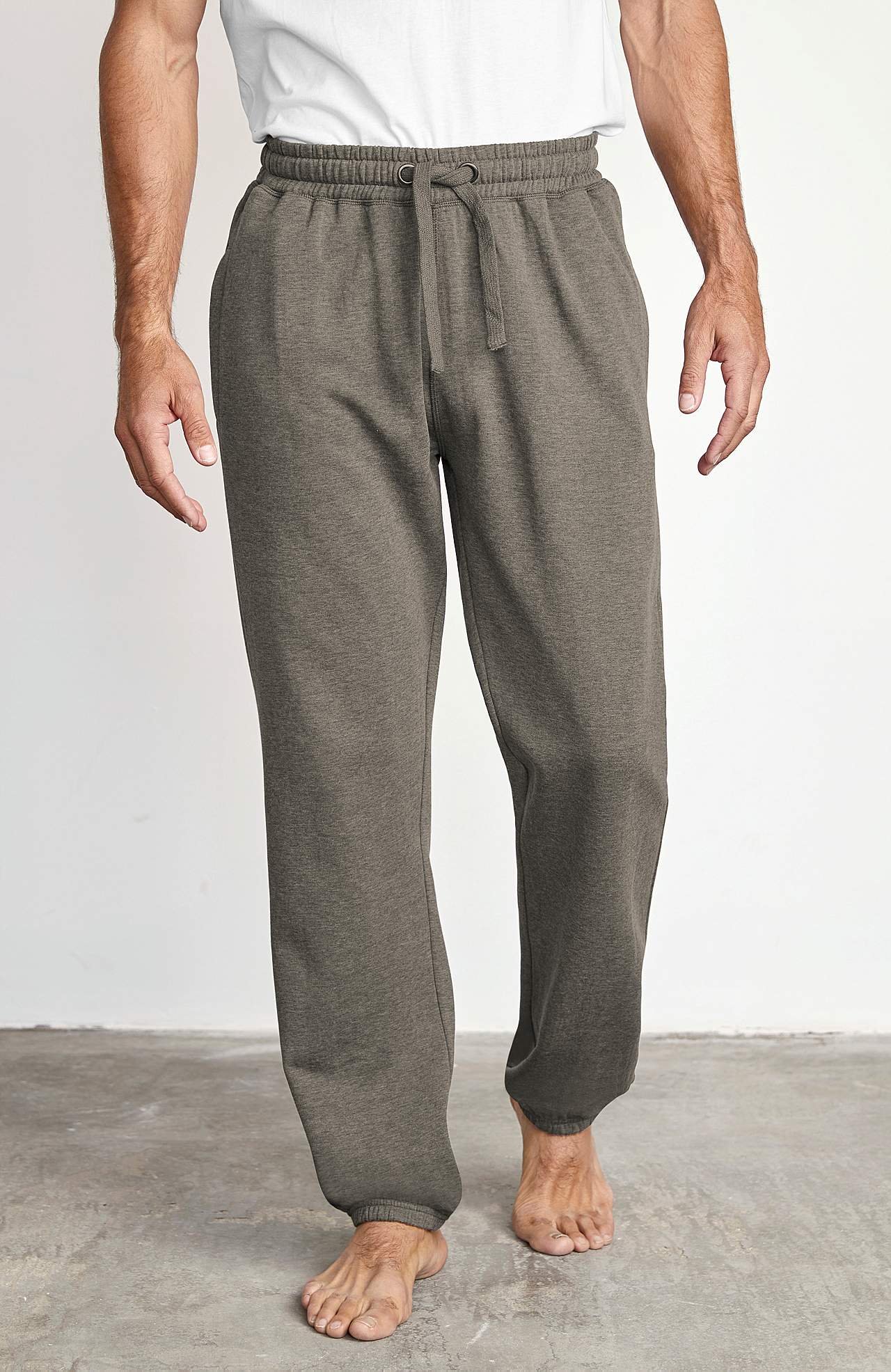 Joggingbukser med elastik på benafslutningerne