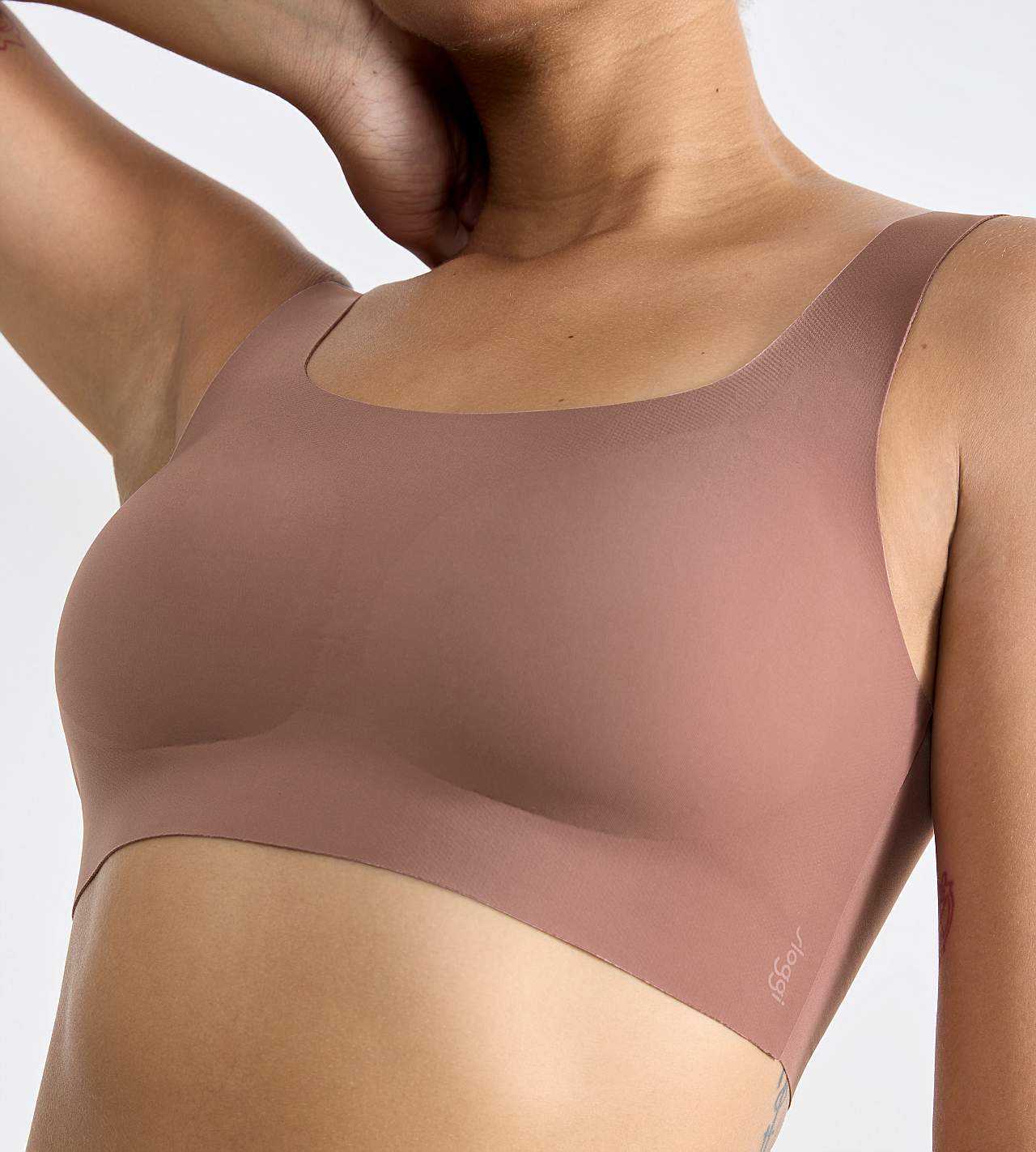 Sømløs BH-top i superblød mikrofiber Zero Feel 2.0