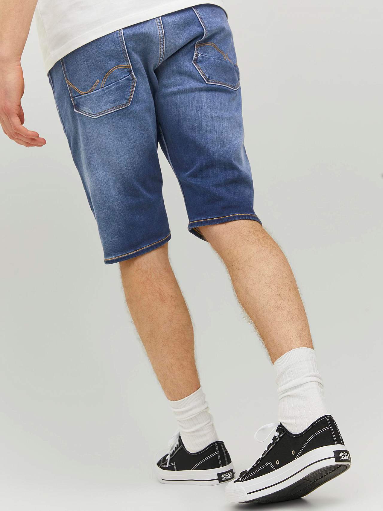 Lange denimshorts med superstræk Scale 608