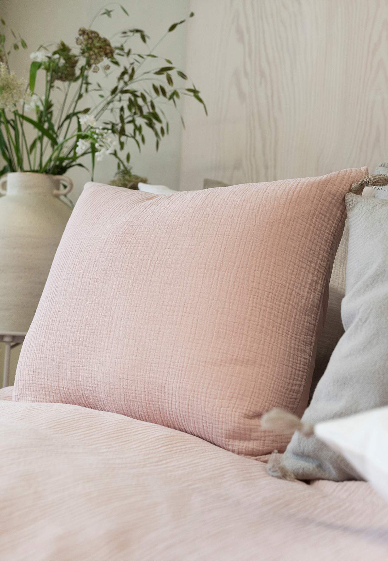 Rynket sengesæt 150x210 cm