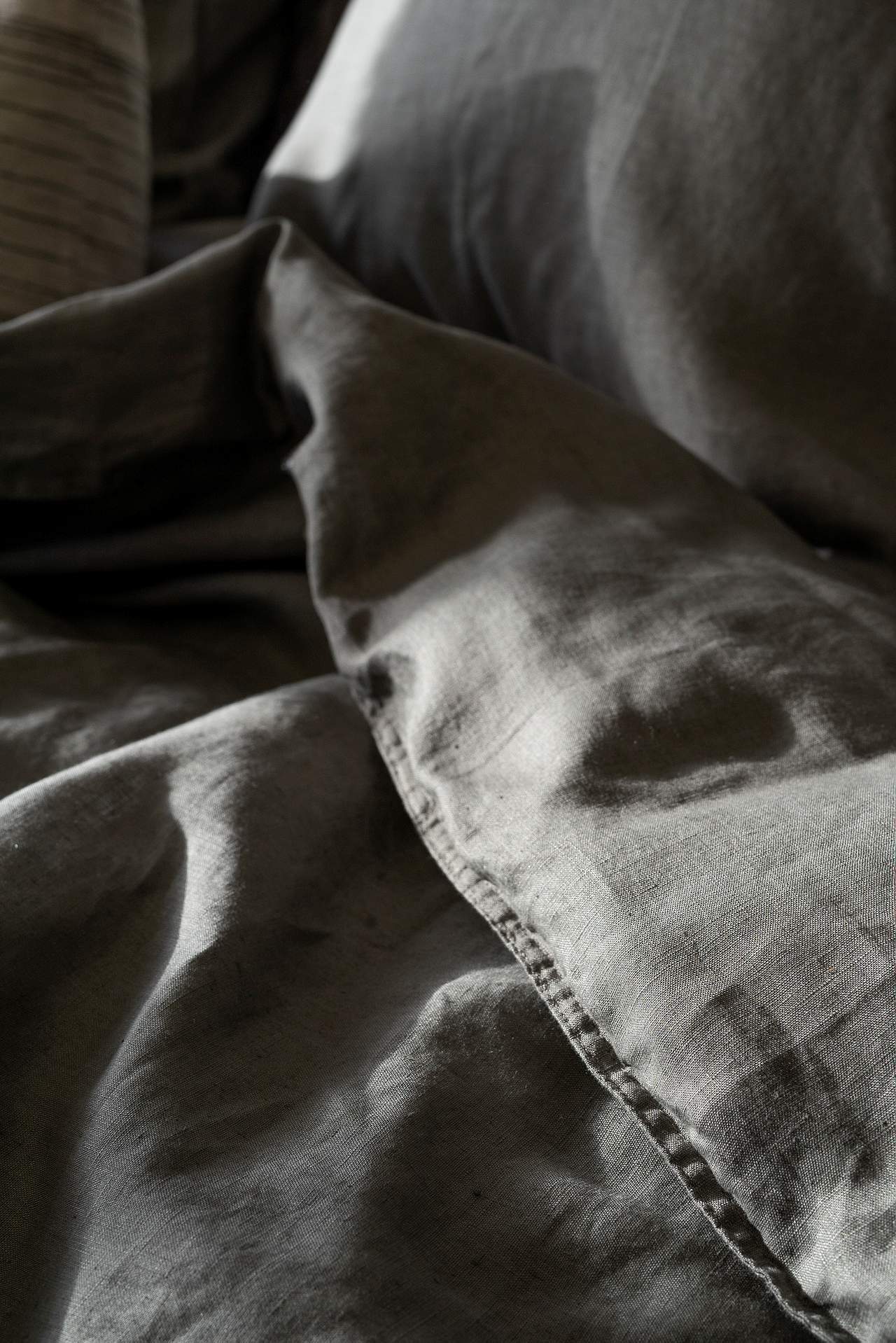 Sengesæt i hør 150x210 cm Silence