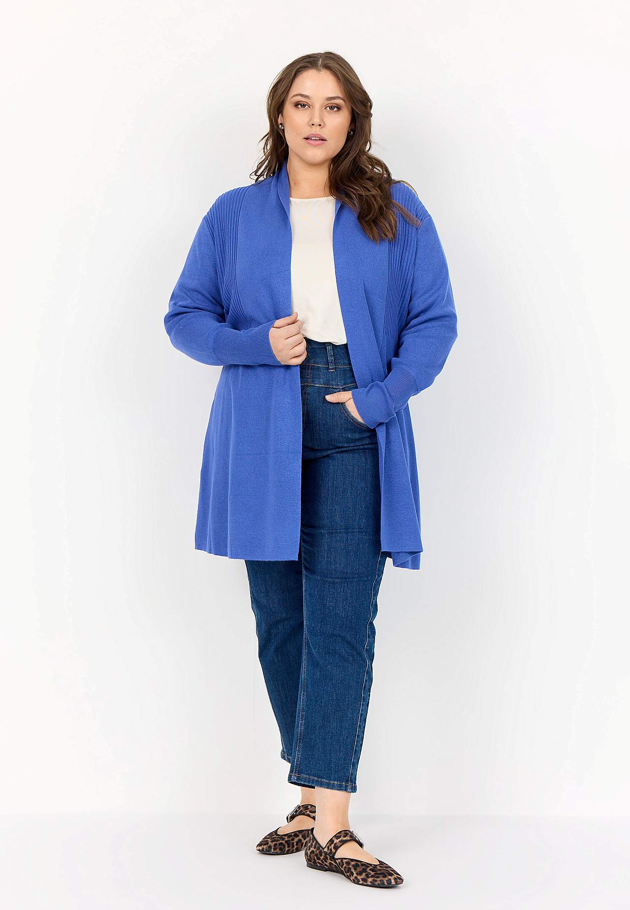 Fintstrikket cardigan