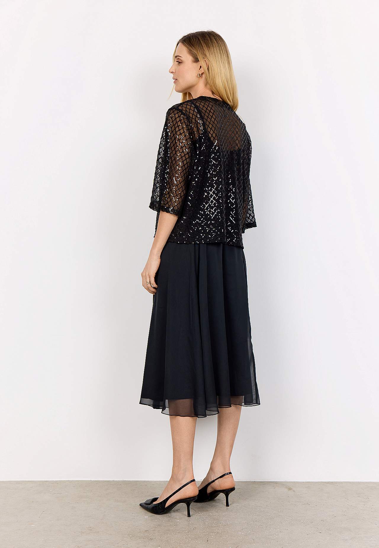 Elegant indendørsjakke med pailletter