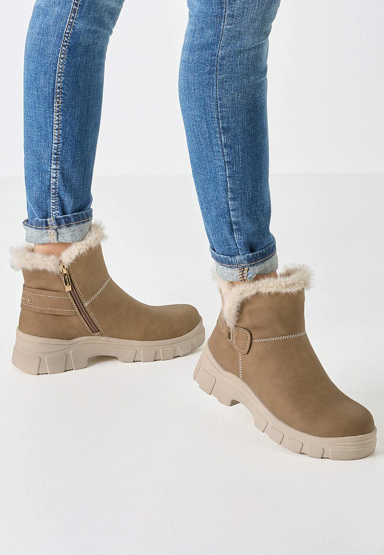 Vandafvisende vinterstøvle