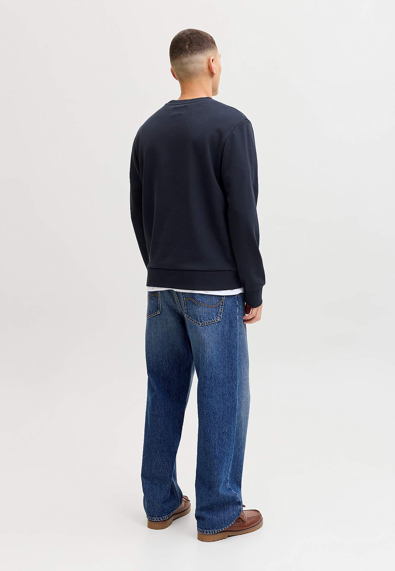 Hættetrøje med tryk