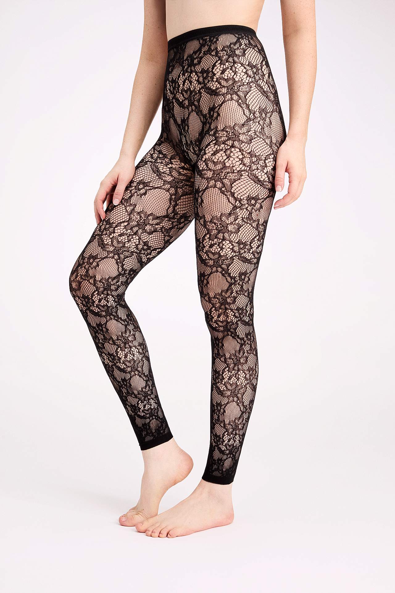 Blondeleggings med stræk 60 denier