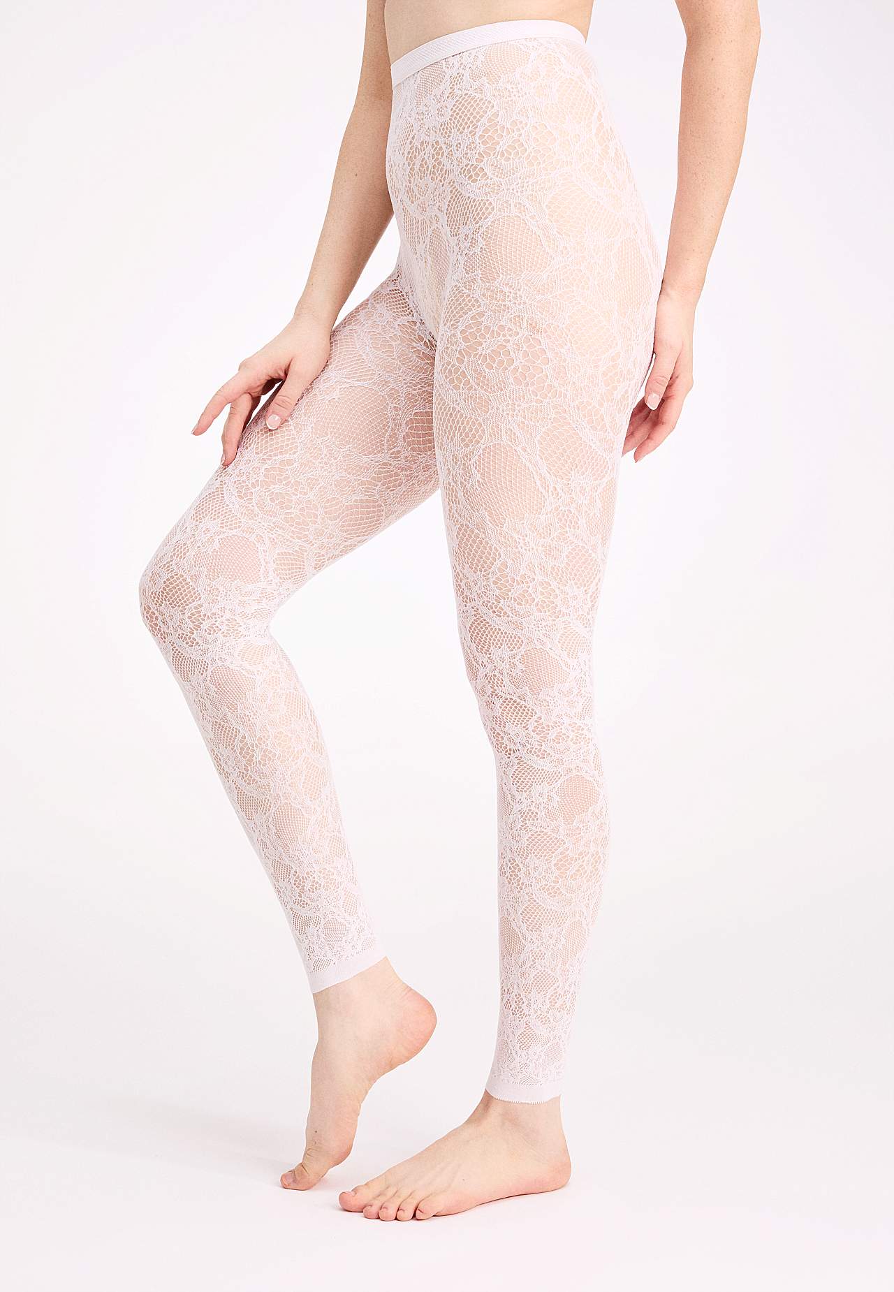 Blondeleggings med stræk 60 denier