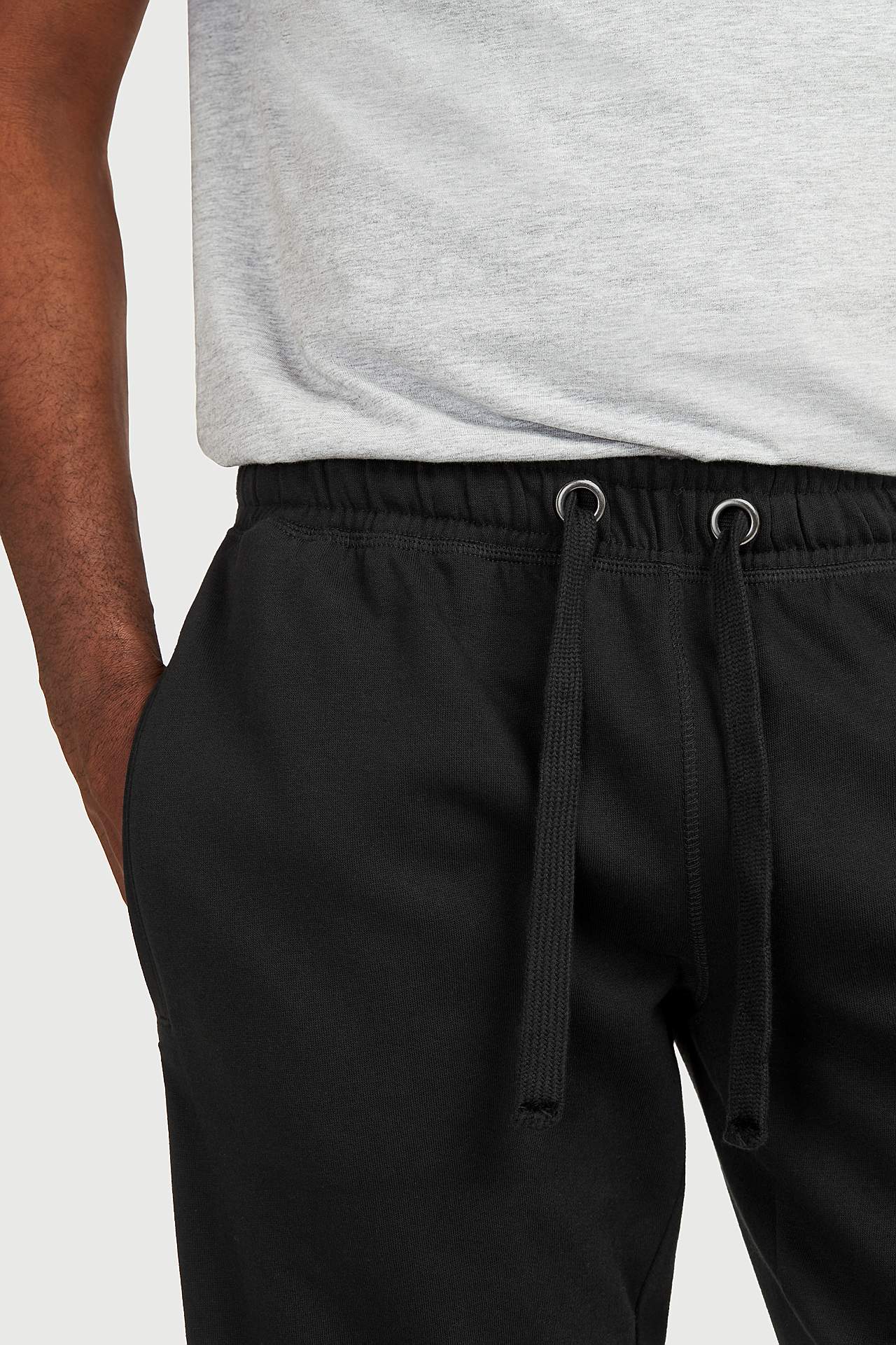 Joggingbukser med elastik på benafslutningerne