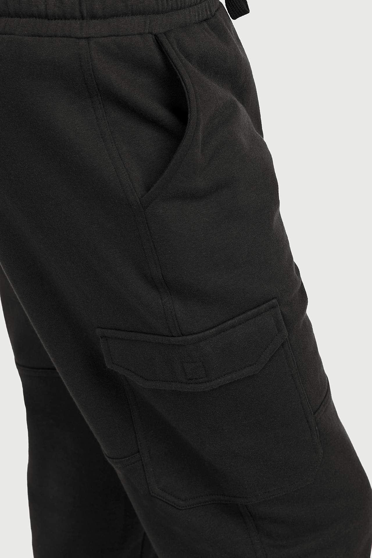 Lange sweatshirt-shorts med cargolommer Smarty