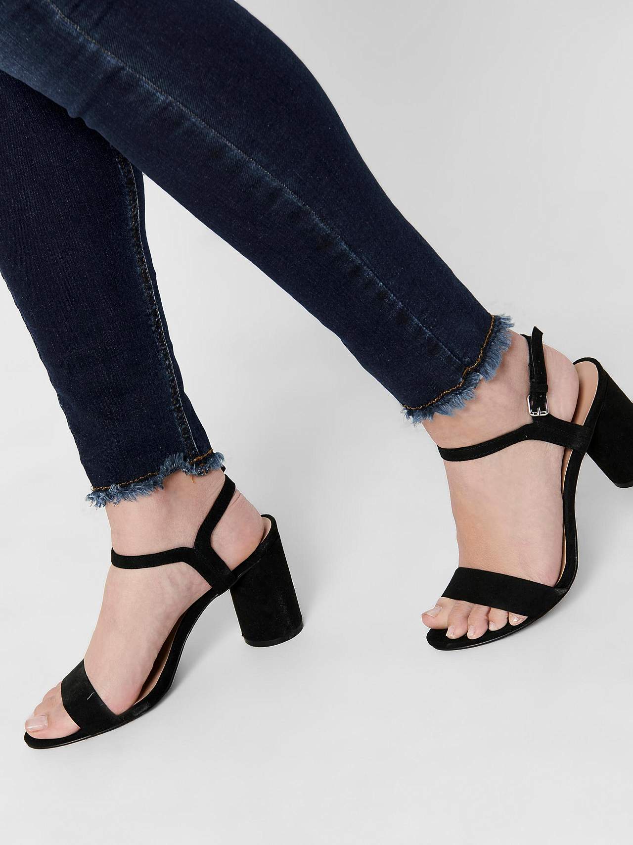 Blush ankeljeans Skinny Blush
